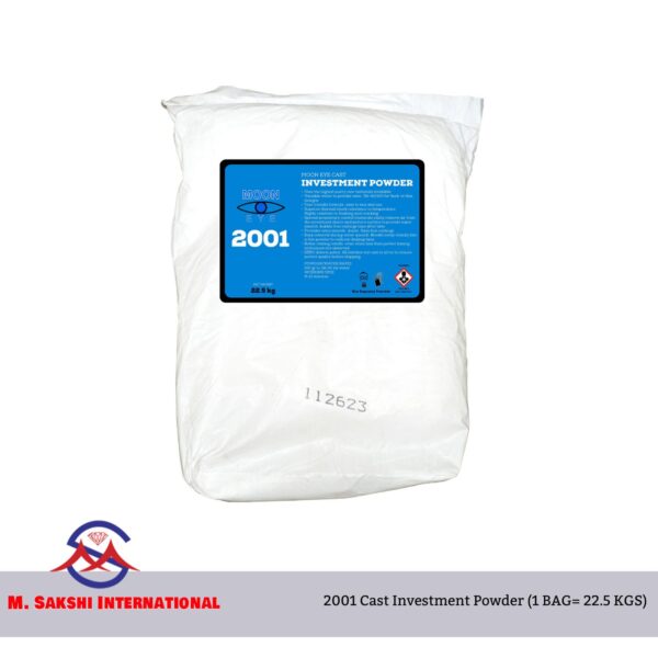 CP0004 - 2001 Cast Investment Powder (1 BAG= 22.5 KGS)