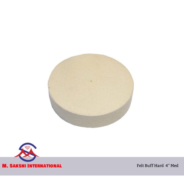 FB0008 - Felt Buff Hard  4'' Med