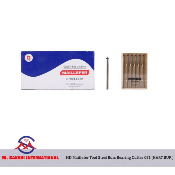 MHB00026 - HD Maillefer Tool Steel Burs Bearing Cutter 0031 (HART BUR )