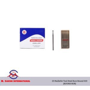 MRB0017 -23 Maillefer Tool Steel Burs Round 019 (ROUND BUR)