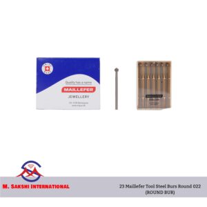 MRB0020 -23 Maillefer Tool Steel Burs Round 022  (ROUND BUR)