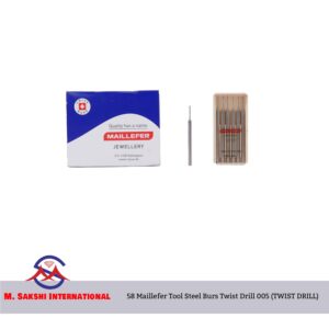 MTD0001 - 58 Maillefer Tool Steel Burs Twist Drill 005 (TWIST DRILL)