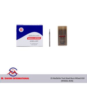 MWB0003 25 Maillefer Tool Steel Burs Wheel 010 (WHEEL BUR)