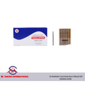 MWB0022  25 Maillefer Tool Steel Burs Wheel 035 (WHEEL BUR)