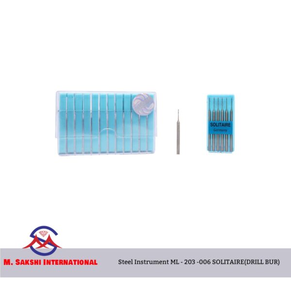 SDB0002 - Steel Instrument ML - 203 -006 SOLITAIRE(DRILL BUR)
