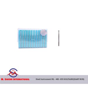 SHB00026 - Steel Instrument ML - 485 -0033 SOLITAIRE(HART BUR)