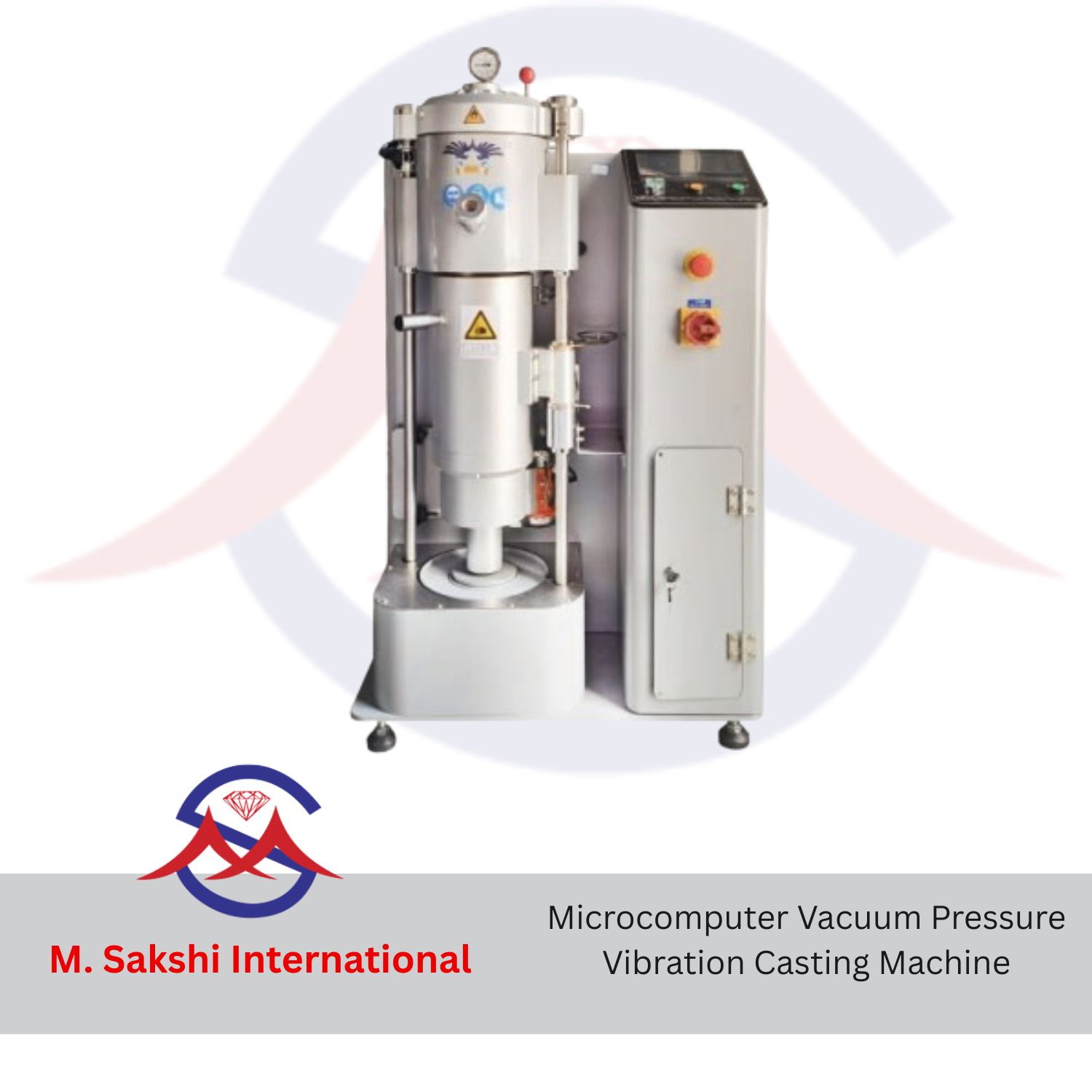 Microcomputer Vacuum Pressure Vibration Casting Machine