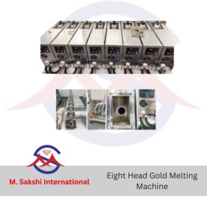 Eight Head Gold Melting Machine
