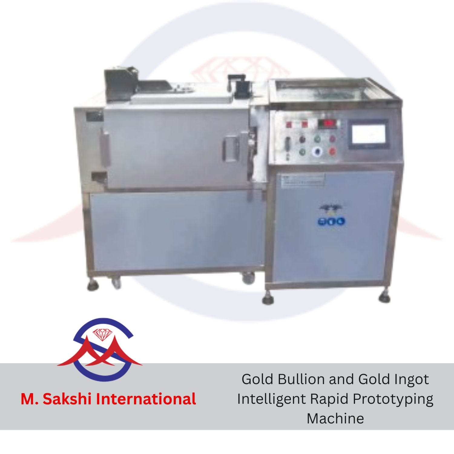 Gold Bullion and Gold Ingot Intelligent Rapid Prototyping Machine