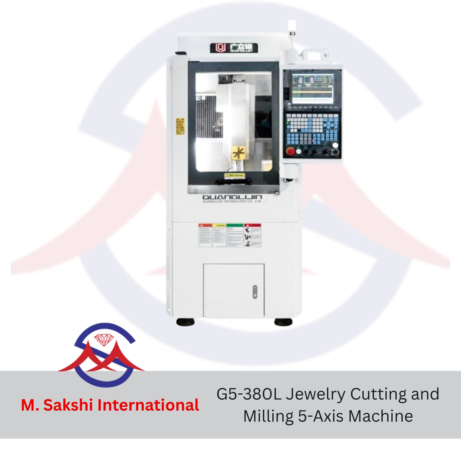 G5-380L Jewelry Cutting and Milling 5-Axis Machine