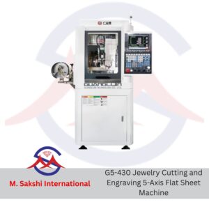 G5-430 Jewelry Cutting and Engraving 5-Axis Flat Sheet Machine