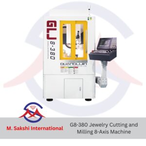 G8-380 Jewelry Cutting and Milling 8-Axis Machine