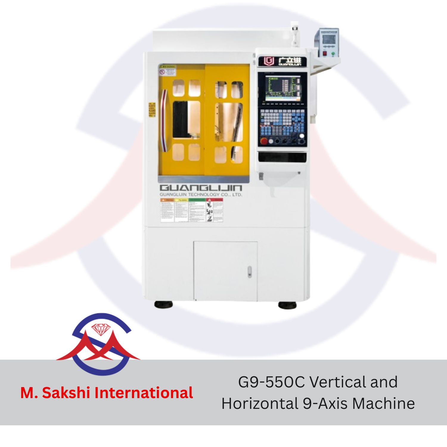 G9-550C Vertical and Horizontal 9-Axis Machine